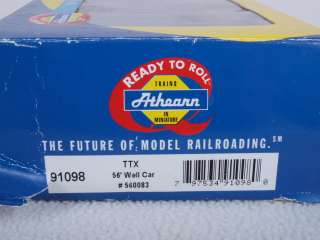Athearn 91098 HO RTR 56 Well Car TTX #560083  
