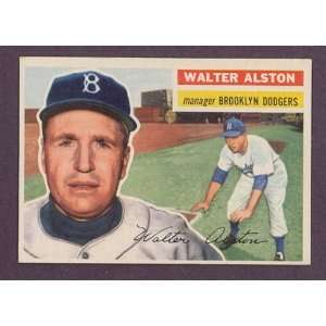  1956 Topps #8 Walter Alston Dodgers (EX/MT) *275859 