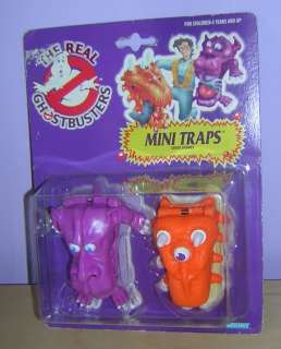 1986 Ghostbusters MINI TRAPS Ghost Figures MOC (29)  