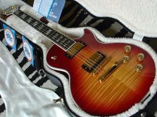   LIMITED RUN GIBSON LES PAUL SUPREME CHERRY SUNBURST AAAA TOP  