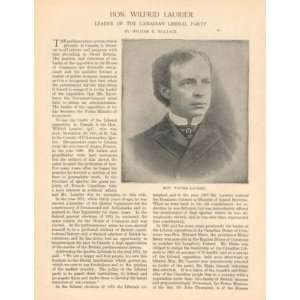  1894 Wilfrid Laurier Political Condition of Canada 