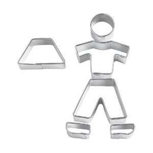  Wilton Fondent Cut Outs 6/Pkg Person; 6 Items/Order 