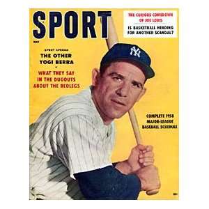 Yogi Berra Unsigned 1958 Sport Magazine