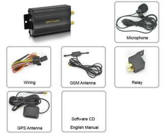 GPS/GSM/GPRS Vehicle Car Tracker System TK103  