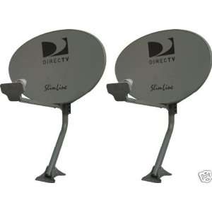  Kaku Slim Line Satellite Dish 99 101 103 Hdtv 3 LNB 
