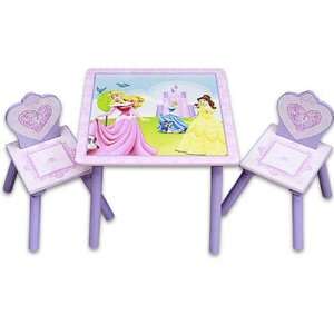 Pcs Disney Princess Wooden Table Set 