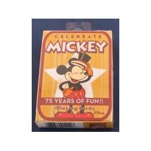   Mickey Mouse 75 Years Playing Cards Ver 1 Disney