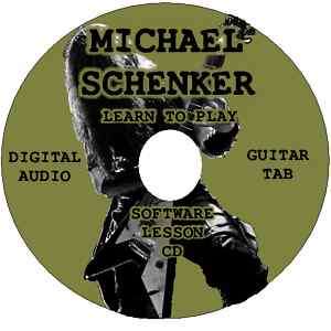 MICHAEL SCHENKER Guitar Tab Lesson Software CD 21 Songs  