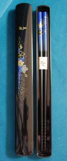 Yuzen Blue Chopstick 22.5cm 090009 [w/Box] Japan  