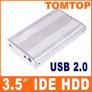 USB 2.0 IDE HDD Hard Disk Dvrive Case Enclosure  