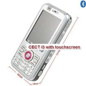  Cect I5 Dual SIM Card Phone with Bluetooth Cell Phones & Accessories