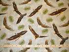 NOVELTY QUILT FABRIC EAGLES WINGS 100% COTTON   *NEW*