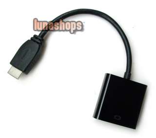 PC DVD HDTV HDMI to VGA Video Audio box Converter Cable (Chip inside 