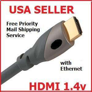 A+ High Quality, 50FT HDMI Cable, Ver 1.4, 50 foot, 24k GOLD tip USA 