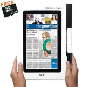  SVPs EB701(with micro32GB) 7 TFT LCD EBOOK READER Electronics