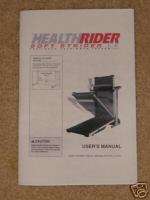 HealthRider Soft Strider LE User & Illstrd Parts Manual  