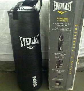 Everlast 70 Pound MMA Heavy Bag Kit  