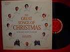 THE GREAT SONGS OF CHRISTMAS, ALBUM SEVEN  STEREO  1598