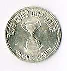 1975 CFL Canadian Football Grey Cup Game Medallion