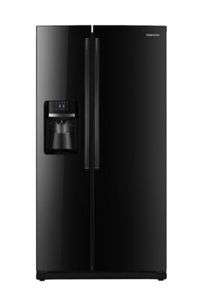 NEW Samsung Black 26 Cu Ft Side by Side Refrigerator RS261MDBP  