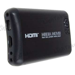 NEW 2.5 SATA HD 1080P HDD Media Player with SD/USB/HDMI/COAX/AV 