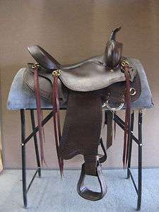 Big Horn #1690 Evolution Trail Saddle, 16 Seat  