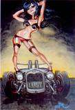   Magazine full of hot rods, pin ups, music, tattoos, and lowbrow art