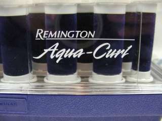 Remington Aqua Curl K 40 Flocked Hot Rollers Curlers Mist Regular 