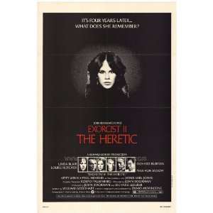  Exorcist 2 The Heretic (1977) 27 x 40 Movie Poster Style A 