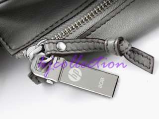 HP 32G 32GB USB Flash Drive KeyChain Metal Clip Disk v250w  