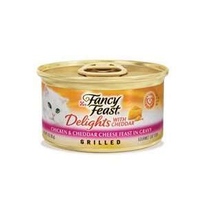   Chicken & Cheddar Cheese Feast in Gravy Canned Cat Food 24 3 oz can