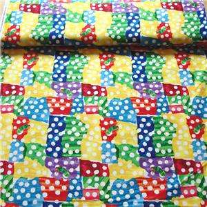 Patchwork Fabric Very Hungry Caterpillar Encore Spot fq  