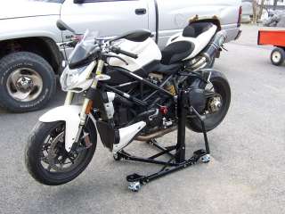 Paddock stand for Ducati Hypermotard motorcycle lift  