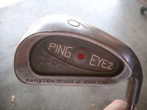 Ping Eye 2 6 Iron KT Steel Shaft Red Dot  