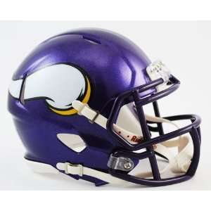   Vikings Riddell Speed Mini Football Helmet Sports Collectibles
