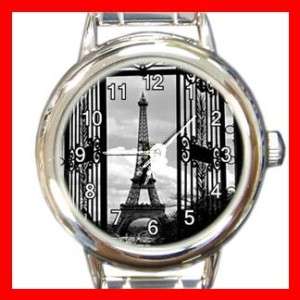 Eiffel Tower Paris Hobby Round Italian Charm Watch HOT  