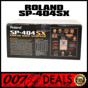 ROLAND SP 404 SP404 DR SAMPLE SAMPLER WITH FX BNIB BOSS  