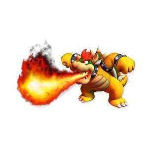  Wall Graffix Bowser with Flame Skin