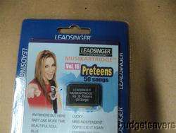 Leadsinger Musikartridge Vol 16 Pre Teen 50 Song Karaoke Chip LS 3000 