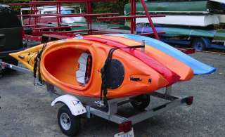 KAYAK RACK FITS 4 KAYAKS BOLTS TO YOUR TRAILER  