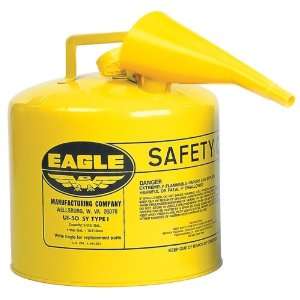    Eagle Metal Type I Safety Diesel Gas Can UI 50 FSY Automotive