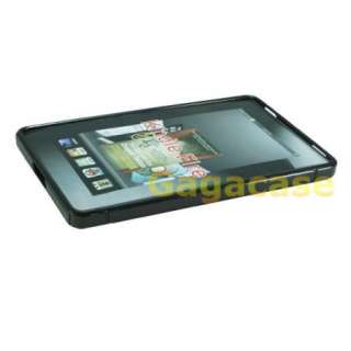  Kindle Fire TPU Gel Case Skin Cover + Screen Protector + Stylus 