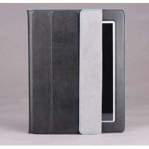  Slim Genuine Leather Smart Cover Stand Case for Apple iPad 