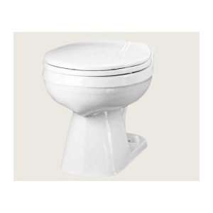 GERBER Round Front Back Washdown Bowl W/1 1/4 Spud 002564230 White