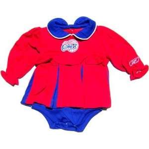  Baby Infant Los Angeles Clippers Girl Cheer Dress