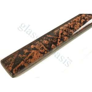   Bronze/Copper Glass Liners Glossy Glass Tile   15077