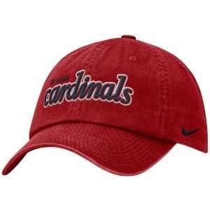  Nike St Louis Cardinals Red Dug Out Adjustable Hat Sports 