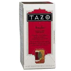 TAZO Black Awake Tea, 20 Count Tea Bags (Pack of 3)  