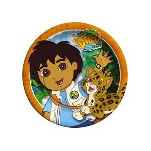  Go Diego Dessert Plates (8) Toys & Games