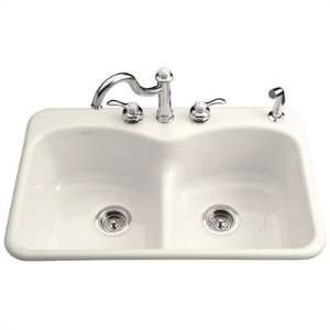   Divide Self Rimming Kitchen Sink Finish Caviar